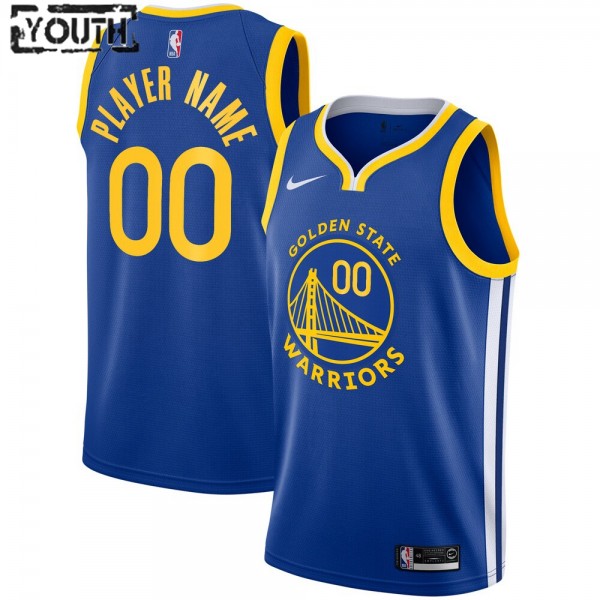 Golden State Warriors Trikot Benutzerdefinierte 2020-2021 Nike Icon Edition Swingman - Kinder